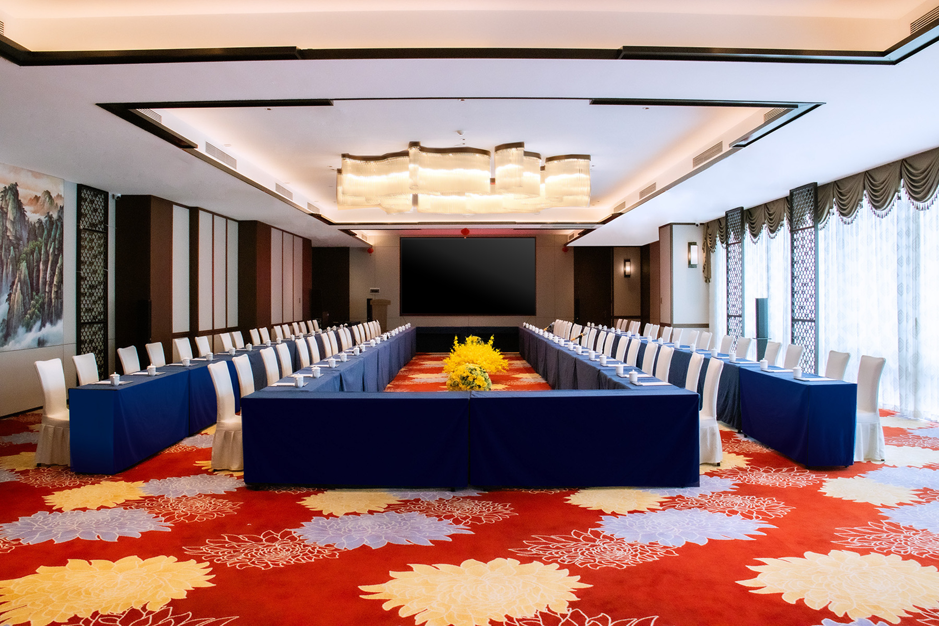 Meeting room at Wyndham Shanwei Haifeng in Shanwei, Other than US/Canada